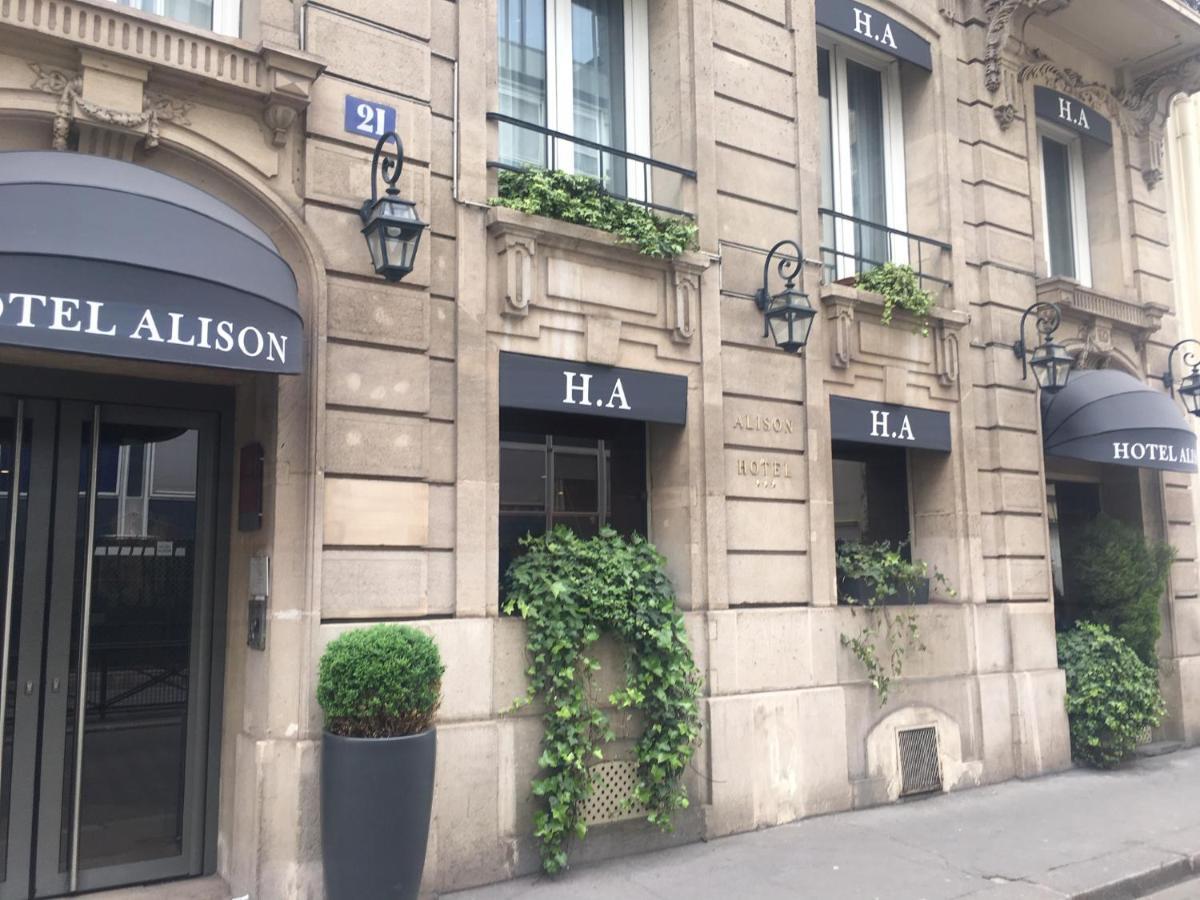 Hotel Alison Párizs Kültér fotó
